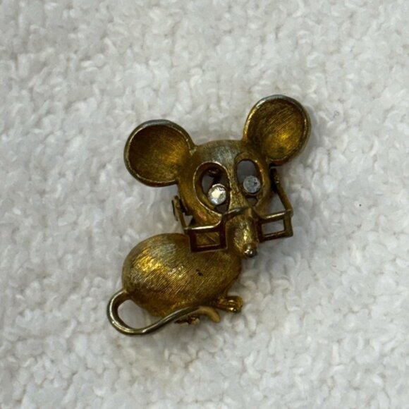 Vintage Avon mouse brooch - Picture 10 of 12